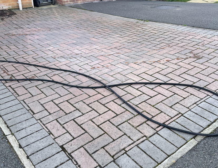 Drive after cleaning